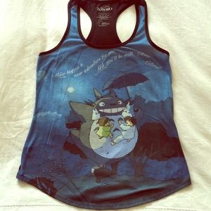 My neighbor Totoro racerback tank top